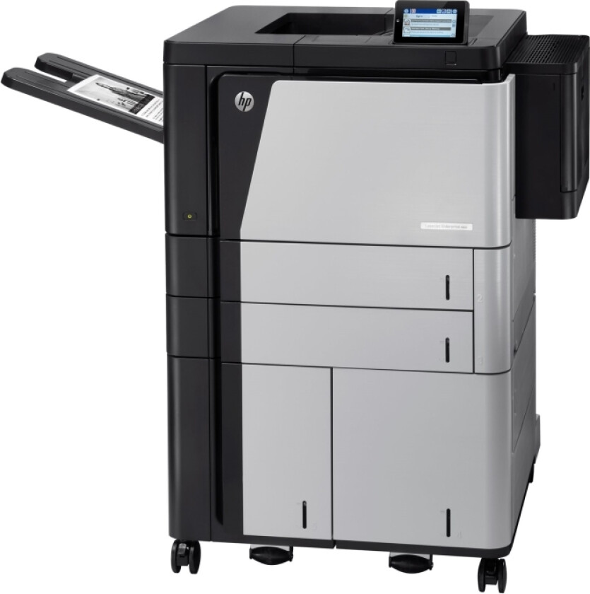 LaserJet Enterprise M806x+ - Skriver - S/H - Dupleks - laser - A3 - 1200 x 1200 dpi - inntil 56 spm - kapasitet: 4600 ark - USB 2.0, Gigabit LAN, USB-vert, USB-vert (intern)
