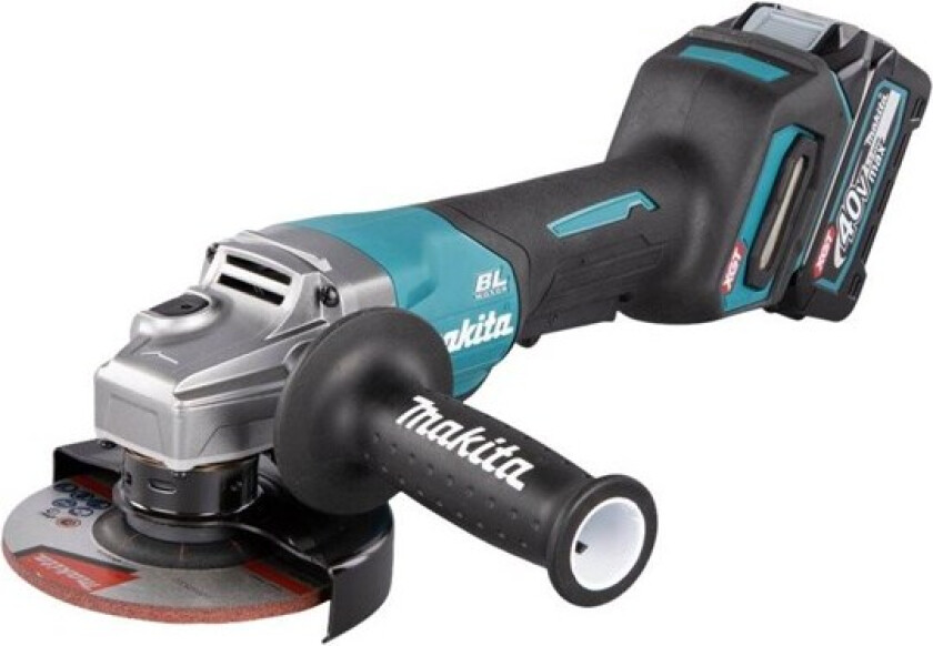 GA016GM201 - angle grinder - cordless - 125 mm - 2 batteries included charger