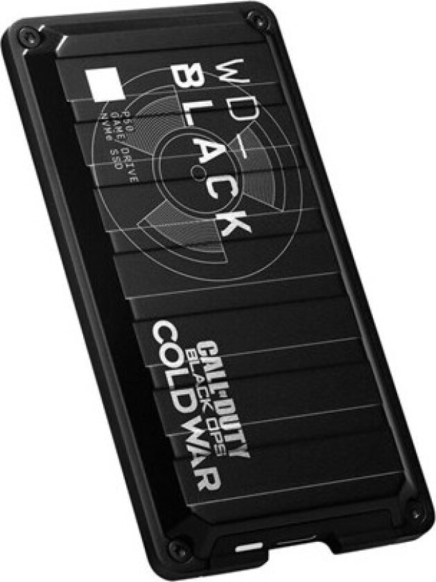 WD_Black P50 Game Drive SSD WDBAZX0010BBK - Call of Duty: Black Ops Cold War Special Edition - SSD - 1 TB - ekstern (bærbar) - USB 3.2 Gen 2x2 (USB-C