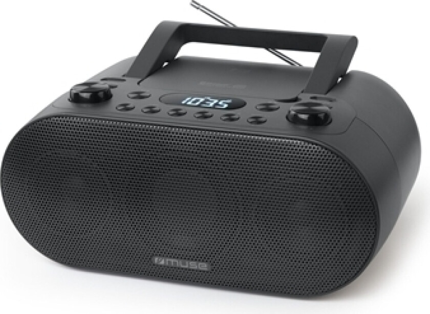 Muse Portable Radio with Bluetooth and USB port M-35 BT AUX in Black