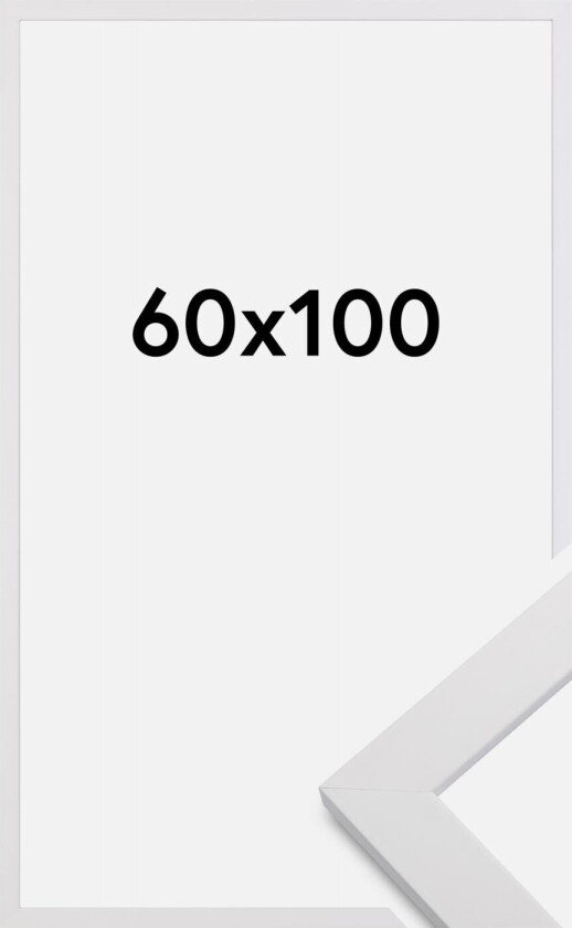Ramme White Wood 60x100 Cm
