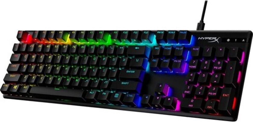 HyperX Alloy Origins - Tastatur - Dansk - Svart