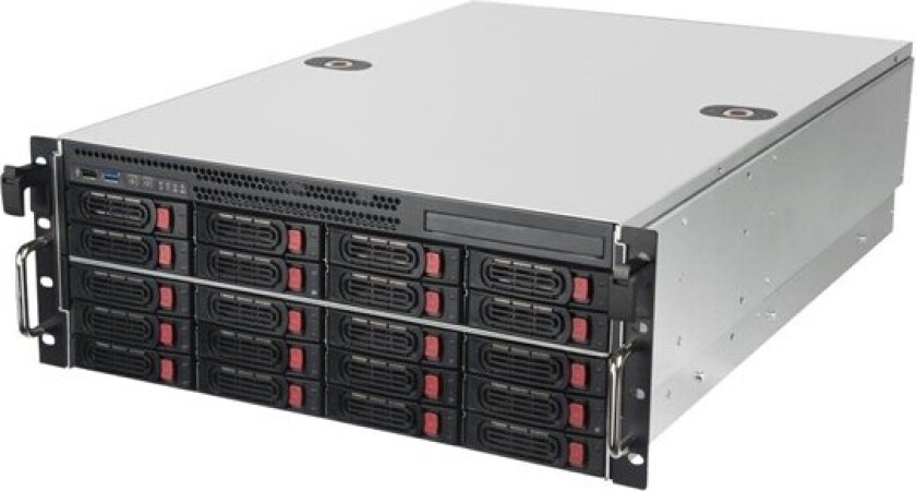 RM43-320-RS - Kabinett - Server (Rack) - Svart