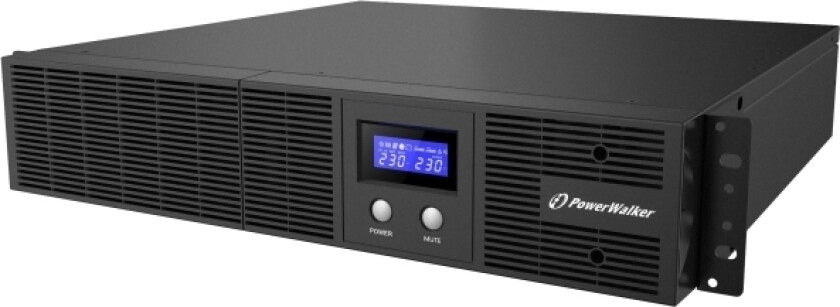 VI 3000 RLE UK, Linje-Interactive, 3 kVA, 1800 W, Pure sine, 165 V, 290 V