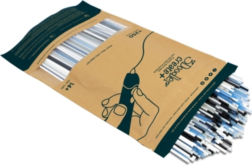 CREATE FILAMENT PLA 5 COLORS PL-MIX1, 250 stykker, 2 g