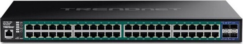 Bilde av TPE-3524S - switch - 52-port web - 52 ports - smart - rack-mountable - TAA Compliant