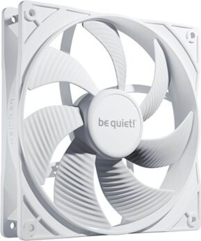 Pure Wings 3 140mm PWM White - Kabinettvifte - 120mm - Hvit - 26 dBA
