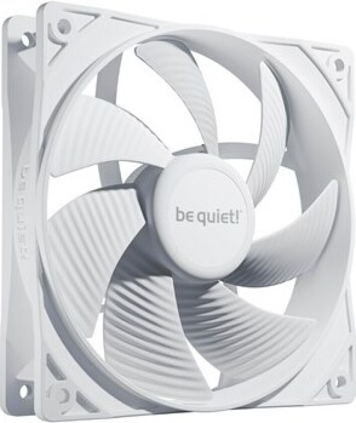 Pure Wings 3 120mm PWM White - Kabinettvifte - 120mm - Hvit - 26 dBA