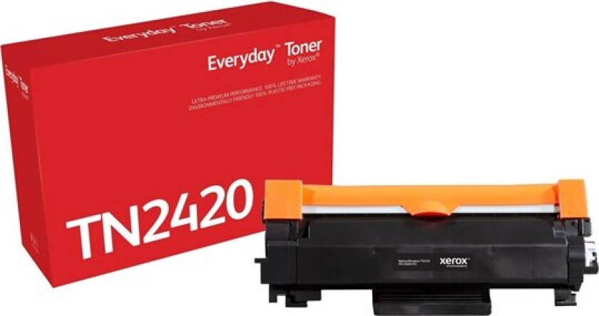 Everyday - high capacity - mono - compatible - toner cartridge (alternative for: Brother TN2420) - Laser toner Mono