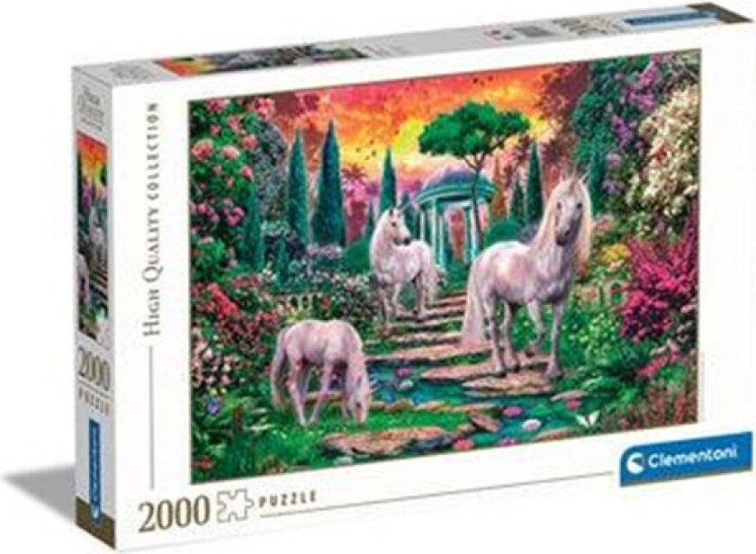 Classical garden unicorns Gulv