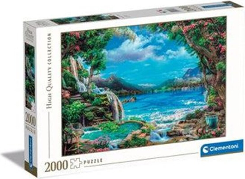 Jigsaw puzzle Paradise on Earth 2000st. Gulv