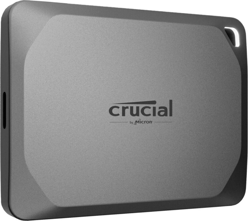 X9 Pro Portable SSD - 2TB - Grå - Ekstern SSD - USB 3.2 Gen 2