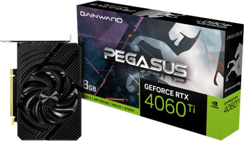 GeForce RTX 4060 Ti Pegasus - 8GB GDDR6 RAM - Grafikkort