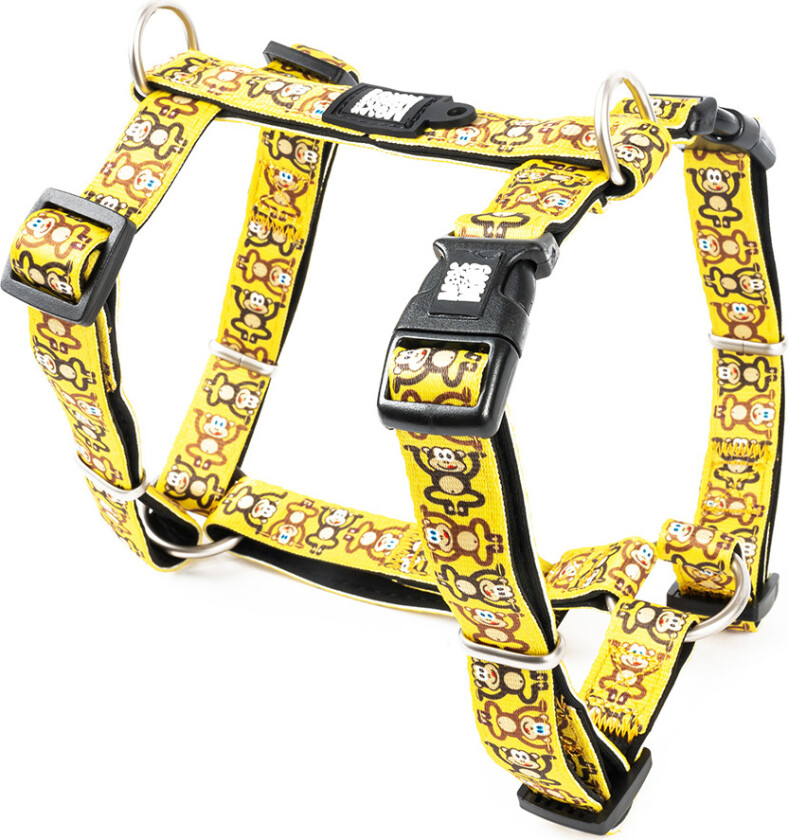 Hundesele Monkey Maniac - Str L: 70-98 cm Brystomfang