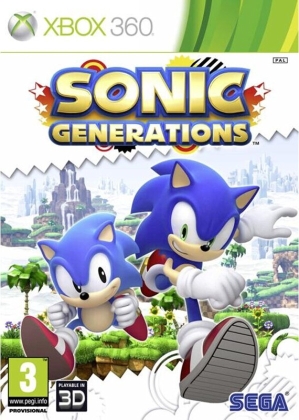 Sonic Generations - Microsoft Xbox 360 - Action