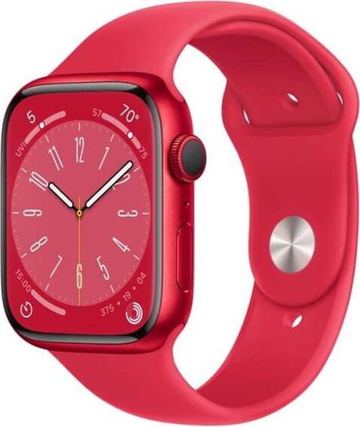 Watch Series 8 GPS 45mm (PRODUCT)RED Aluminium Case with (PRODUCT)RED Sport Band