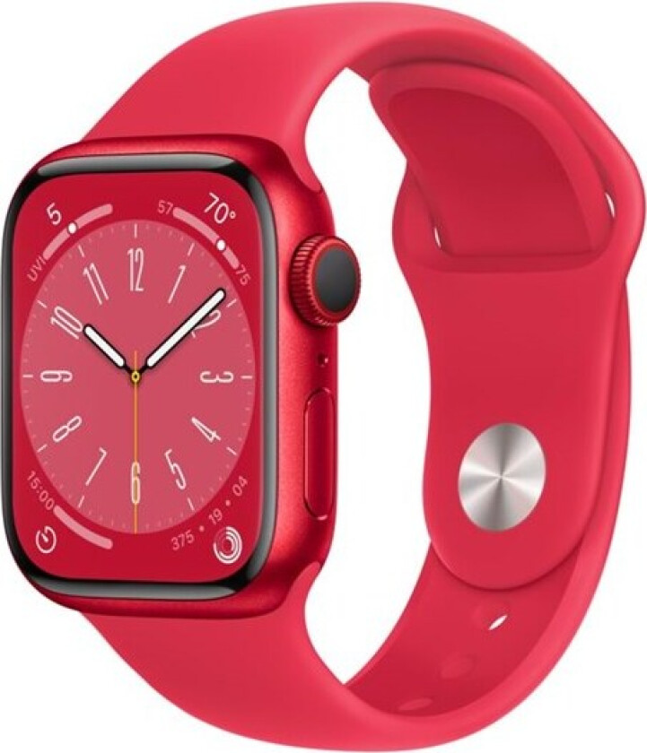 Watch Series 8 GPS + Cellular 41mm (PRODUCT)RED Aluminium Case with (PRODUCT)RED Sport Band