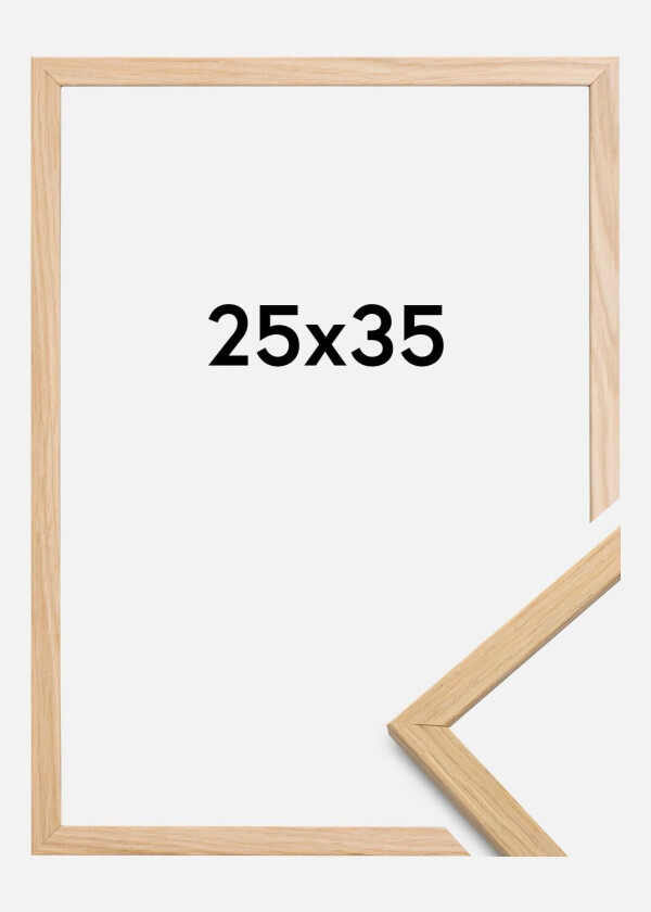 Ramme Edsbyn Akrylglass Eik 25x35 Cm