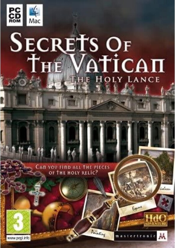 Secrets of the Vatican: The Holy Lance - Windows - Eventyr