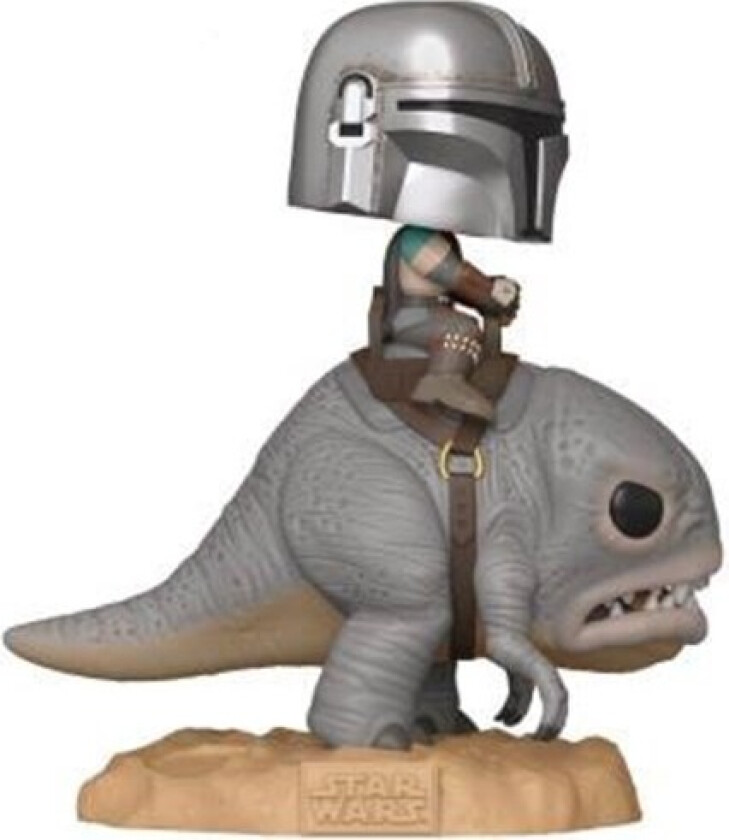 - POP! Rides: Star Wars (The Mandalorian On Blurrg) - Figur