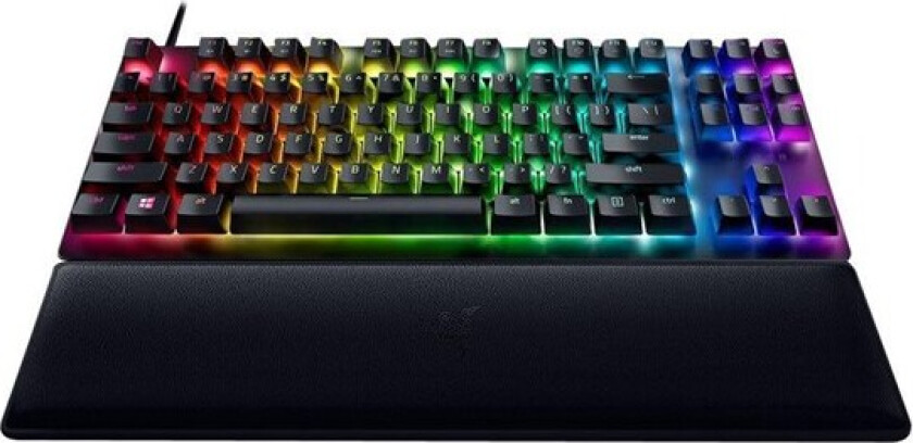 Huntsman V2 TKL Optical Red - US - Gamingtastatur - Uten numpad - Amerikansk Engelsk - Svart