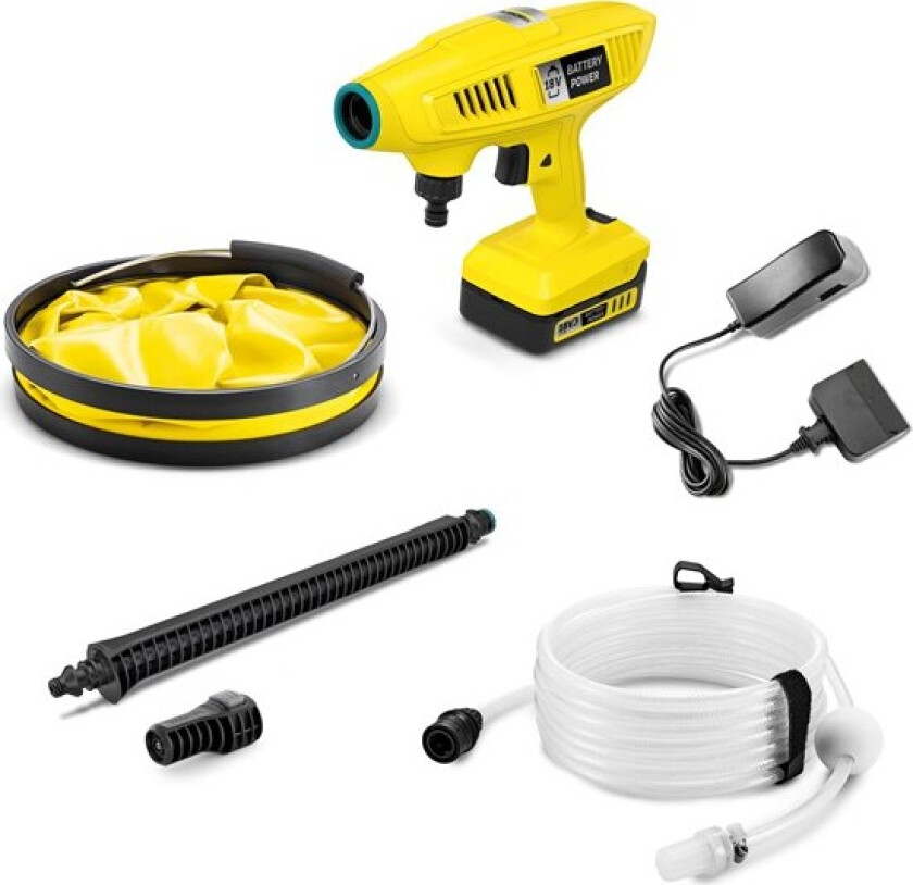 Høytrykksspyler KHB 4-18 Plus Battery Set