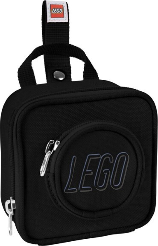 LEGO BRICK mini backpack black 10x10x6 cm 0.6L