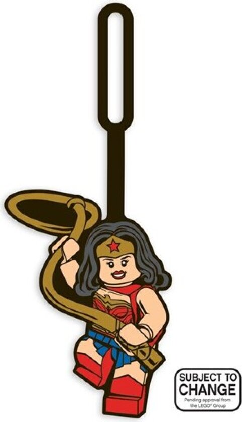 Bilde av LEGO DC Bag Tag WONDER WOMAN packed on printed card