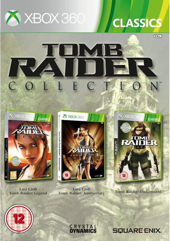 Tomb Raider Collection (Legend Anniversary Underworld) Triplepack - Microsoft Xbox 360 - Action