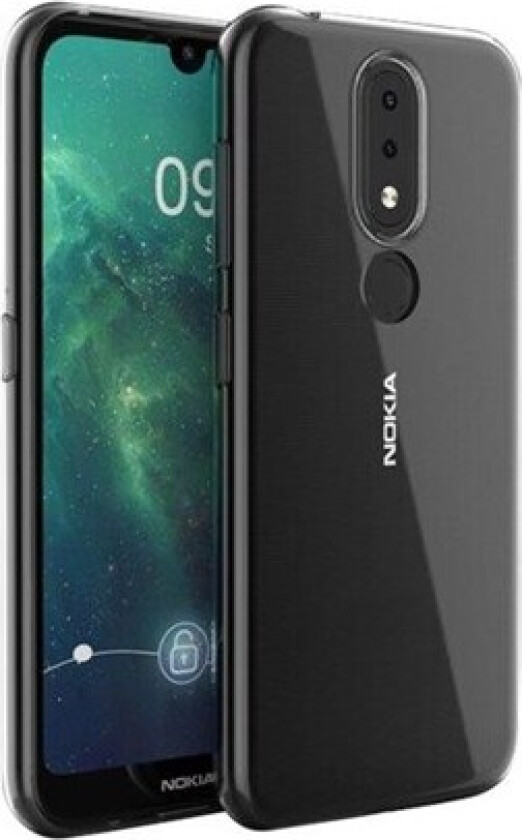 Nokia 2.4 backcover - Transparant