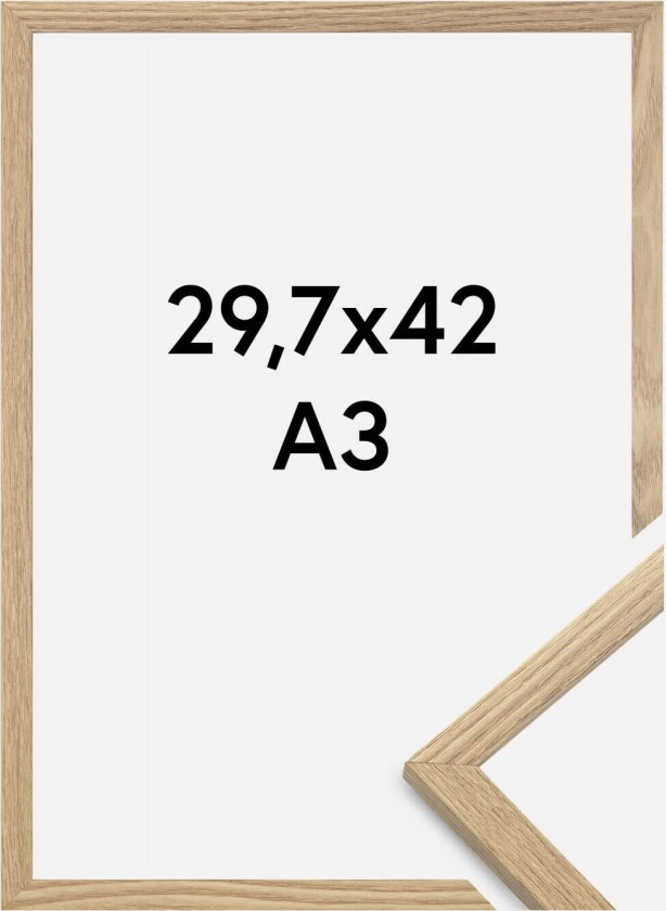 Ramme Trendy Akrylglass Eik 29,7x42 Cm (A3)