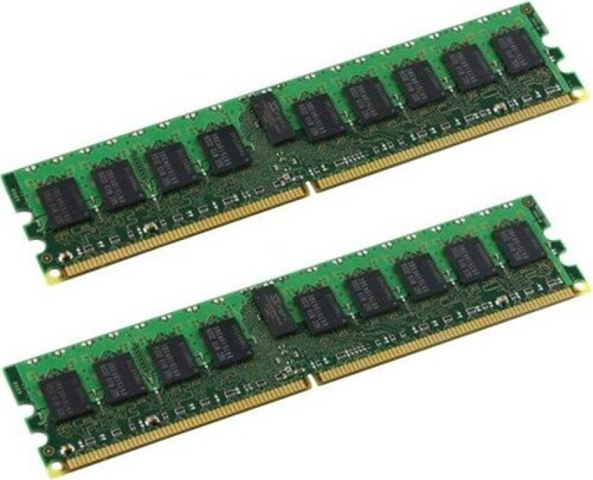 Memory - DDR2 - 8 GB: 2 x 4 GB - DIMM 240-pin - registered