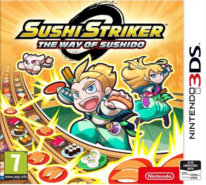 Sushi Striker: Way of the Sushido - Nintendo 3DS - Action