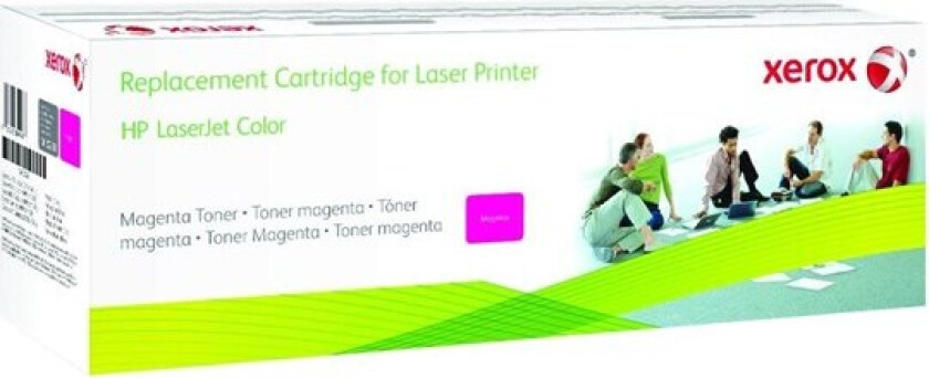 - magenta - tonerpatron - Laser toner Rød