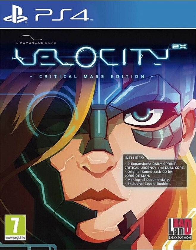 Velocity 2X - Critical Mass Edition - Sony PlayStation 4 - Platformer