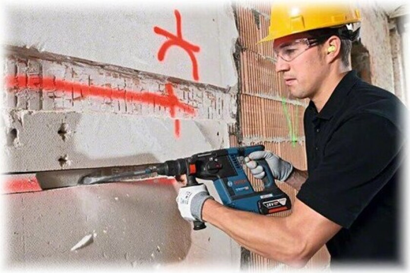 BOREHAMMER GBH 18V-26 F 2X5,5A PC L-BOXX