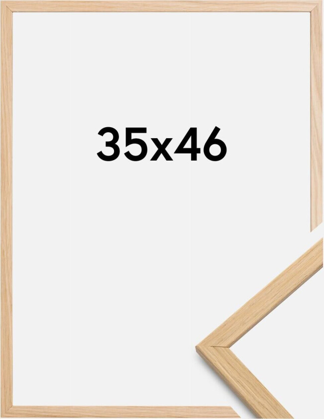 Ramme Edsbyn Akrylglass Eik 35x46 Cm
