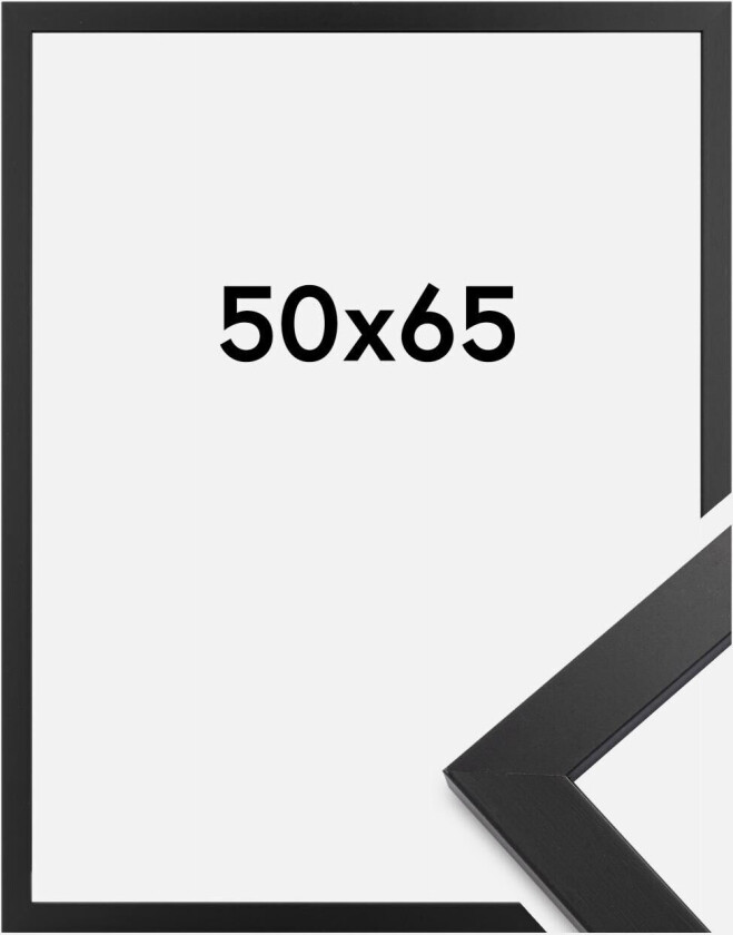 Ramme Black Wood 50x65 Cm