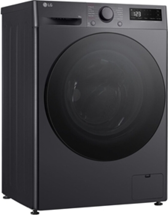F2WR508S2M Washing Machine Energy efficiency class A-10% Front loading Washing capacity 8 kg 1200 RPM Depth 48 cm Width 60 cm LED Middle Black