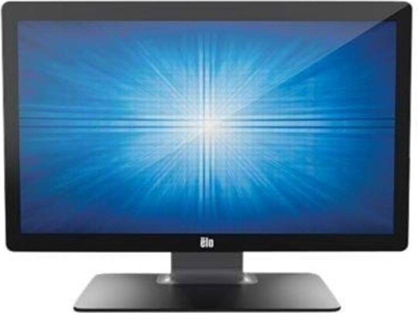 Elo 2402L - LCD-skjerm - 24 (23.8 synlig) - berøringsskjerm - 1920 x 1080 Full HD (1080p) @ 60 Hz - 250 cd/m² - 1000:1 - 15 ms - HDMI, VGA - høyttalere - svart