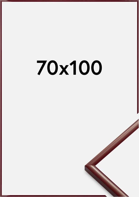 Ramme New Lifestyle Akrylglass Mørkerød 70x100 Cm