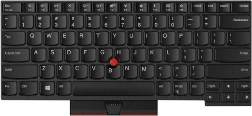 01HX508, Tastatur, Dansk, Bakgrunnsbelyst tastatur, , Thinkpad T480