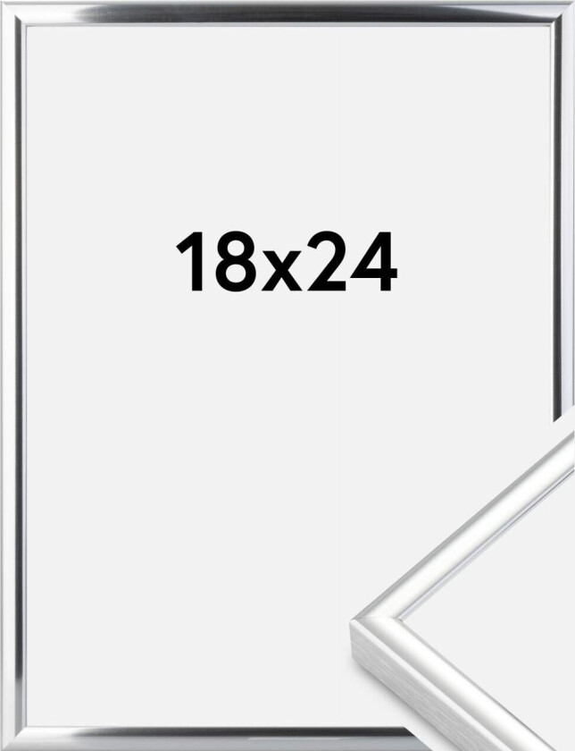 Ramme  Premium Classic Sølv 18x24 Cm