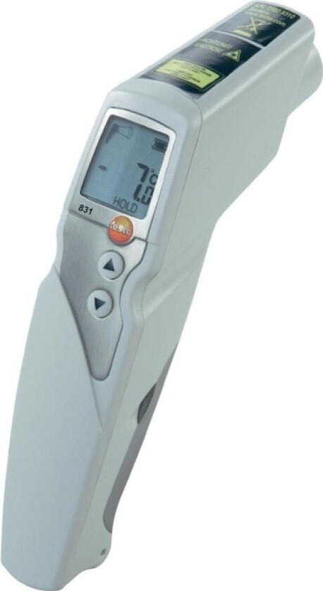 testo 831 Infrarødt termometer Optik (termometer) 30:1 -30 - +210 °C