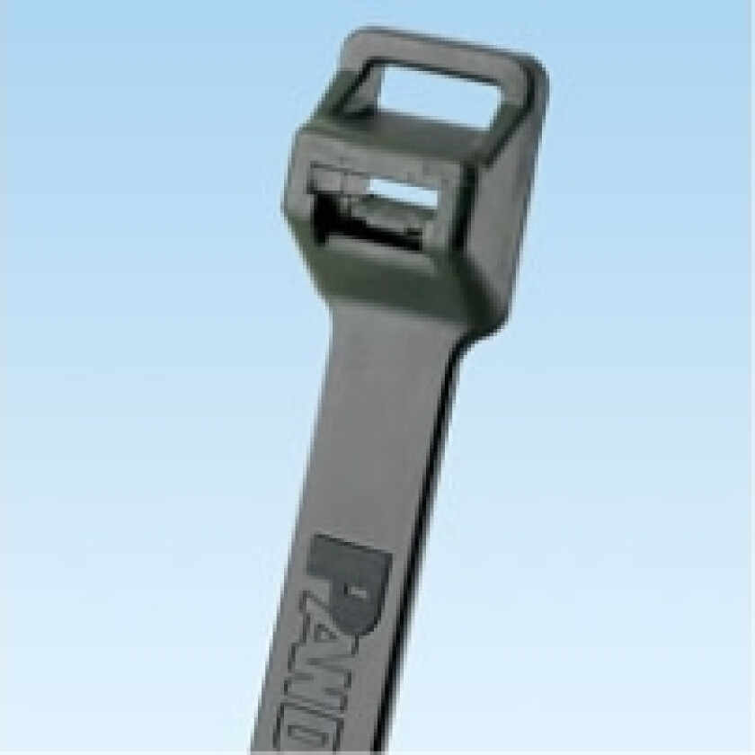 Cable Tie, 22.2L (564mm), Extra-Heavy, Weather Resistant, Black, 100pc, Nylon, Sort, 56,4 cm