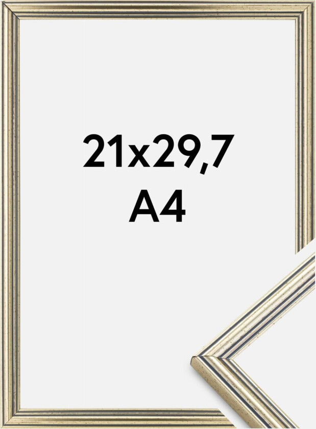Ramme Classic Sølv 21x29,7 Cm (A4)