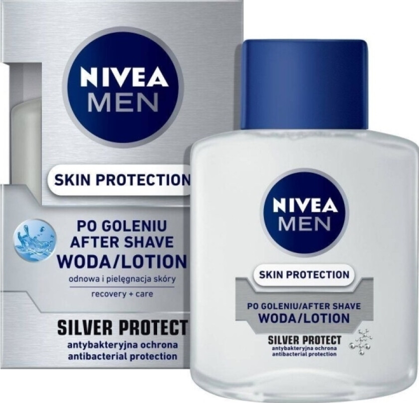 Nivea NIVEA_Men Skin Protection Aftershave Silver Protect 100ml