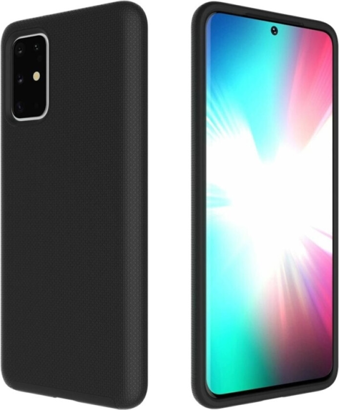 - Baksidedeksel for mobiltelefon - silikon - svart - for Samsung Galaxy S20+, S20+ 5G