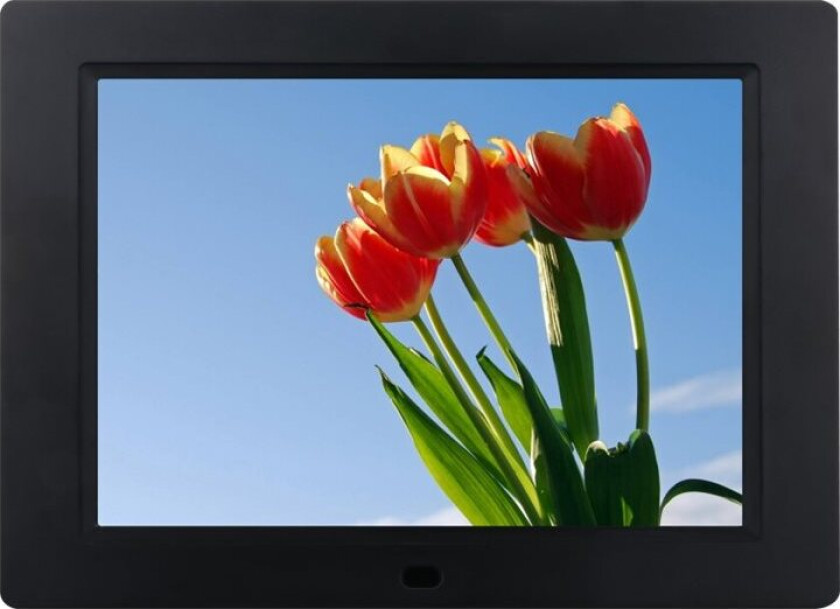 DigiFrame 857 - Digital fotoramme - 8 - 1024 x 768 - HDR - matt svart