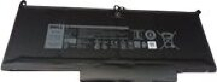 - Batteri til bærbar PC - litiumion - 4-cellers - 60 Wh - for Latitude 7280, 7480